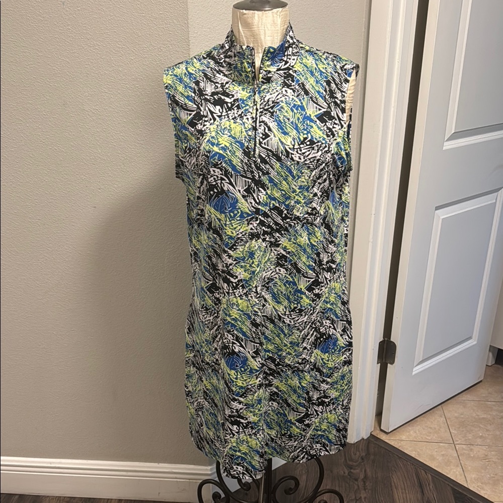 Multicolor golf dress